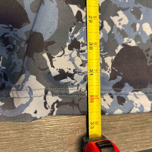 Chase 54 Men's Camo Performance Golf Polo Size  XL Blue/Gray - Picture 6 of 6